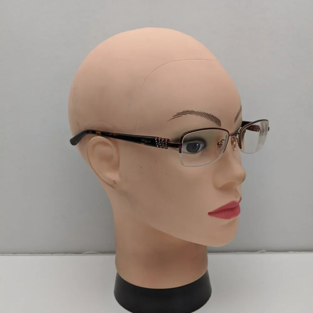 🕶️ Vogue VO3813-B 811 Semi Rimless Eyeglasses 51/17-135 / JLE552🕶️​